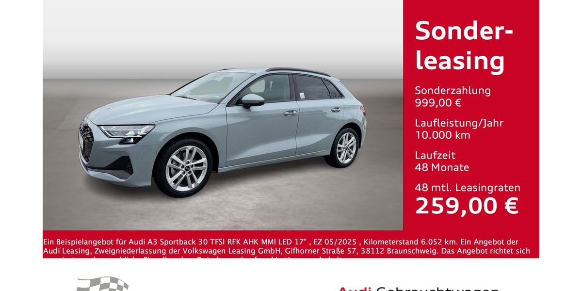 Audi A3 6.052 km 31.450 &euro; Bernsdorf 09337