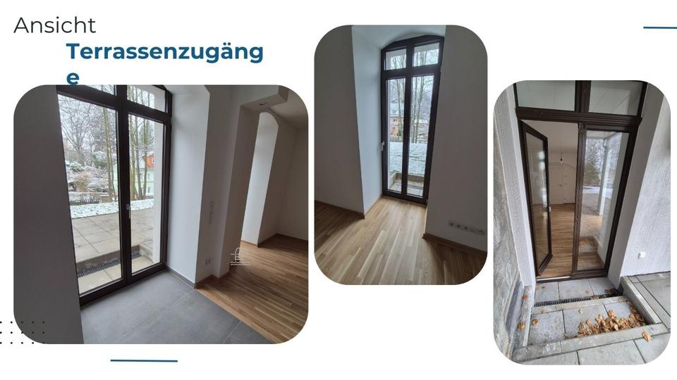 Terrassenwohnung Chemnitz Wittgensdorf - 3 Zimmer, 83 m&sup2;, 913&euro; | Angebot:24658677