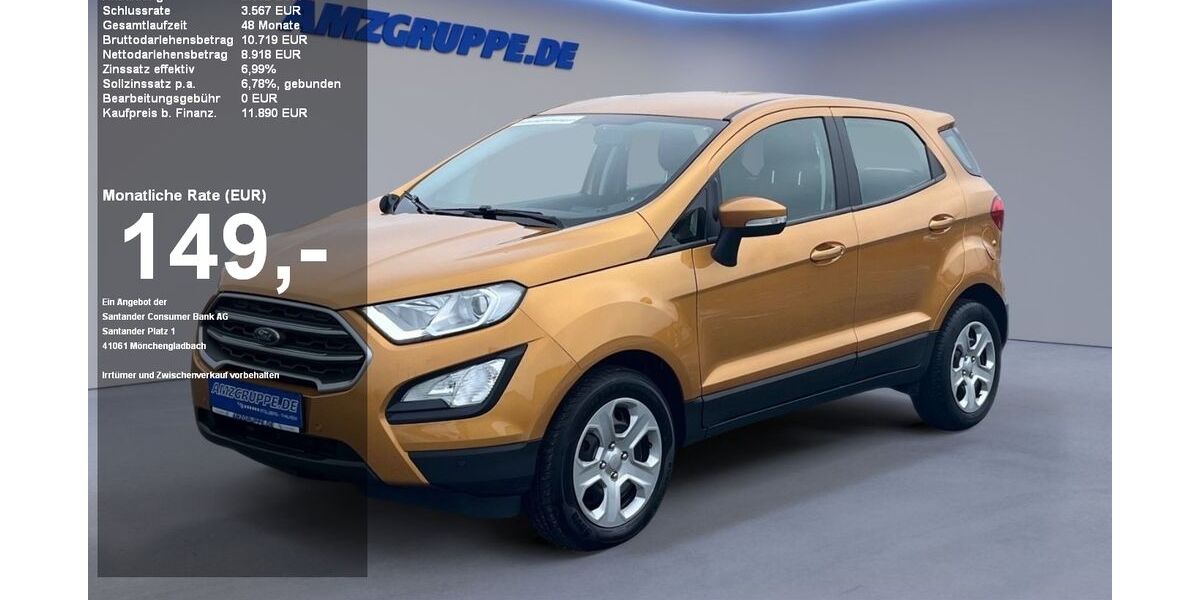 Ford EcoSport 55.951 km 10.990 &euro; Stollberg 09366
