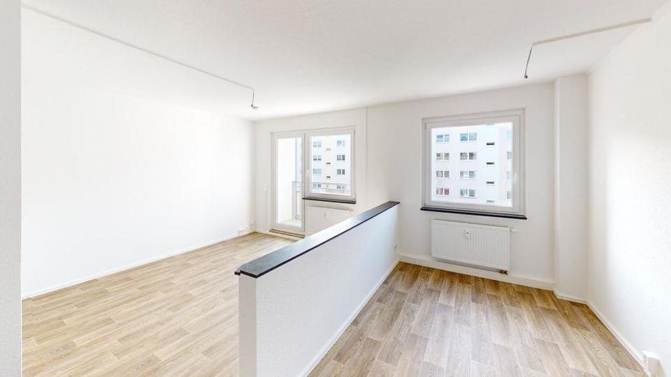 Tolle 4-Raum-Wohnung mit 2 Bädern und Balkon 4 zimmer