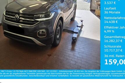 VW T-Cross 56.603 km 16.890 € Bernsdorf 09337