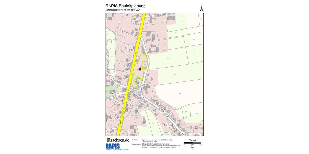 Grundstück zu verkaufen in Hainichen OT Bockendorf 149.000 € 5428 m² zimmer