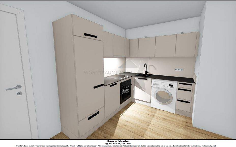 Etagenwohnung Chemnitz Rabenstein - 2 Zimmer, 45 m&sup2;, 654&euro; | Angebot:24450912