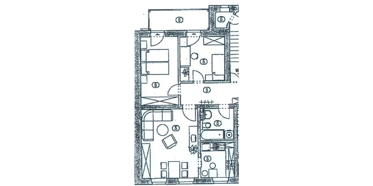 Etagenwohnung Chemnitz Sonnenberg - 3 Zimmer, 65 m&sup2;, 395&euro; | Angebot:26512868