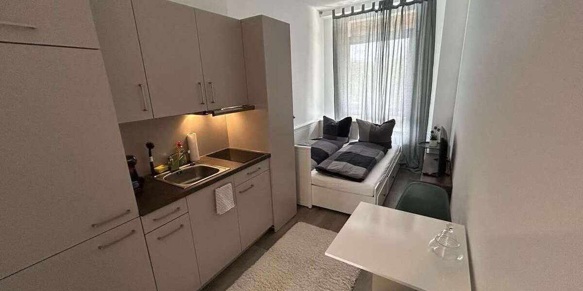 Etagenwohnung Chemnitz Sonnenberg - 1 Zimmer, 23 m&sup2;, 450&euro; | Angebot:26829299