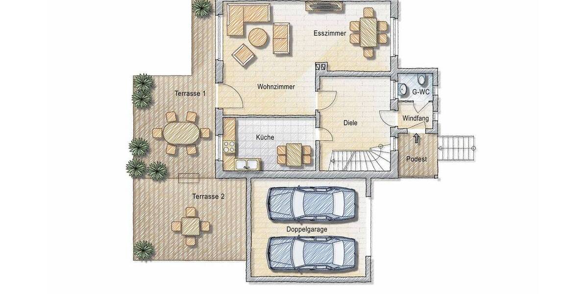 Reihenendhaus Chemnitz Ebersdorf - 4 Zimmer, 141 m&sup2;, 390.000&euro; | Angebot:26902473