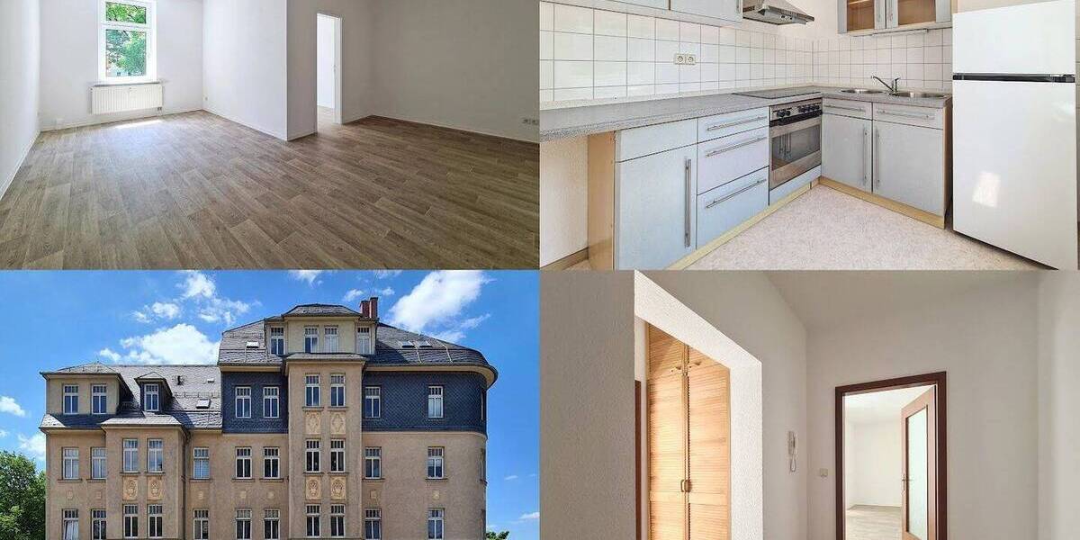 Etagenwohnung Chemnitz Sonnenberg - 1 Zimmer, 54 m&sup2;, 245&euro; | Angebot:26824939