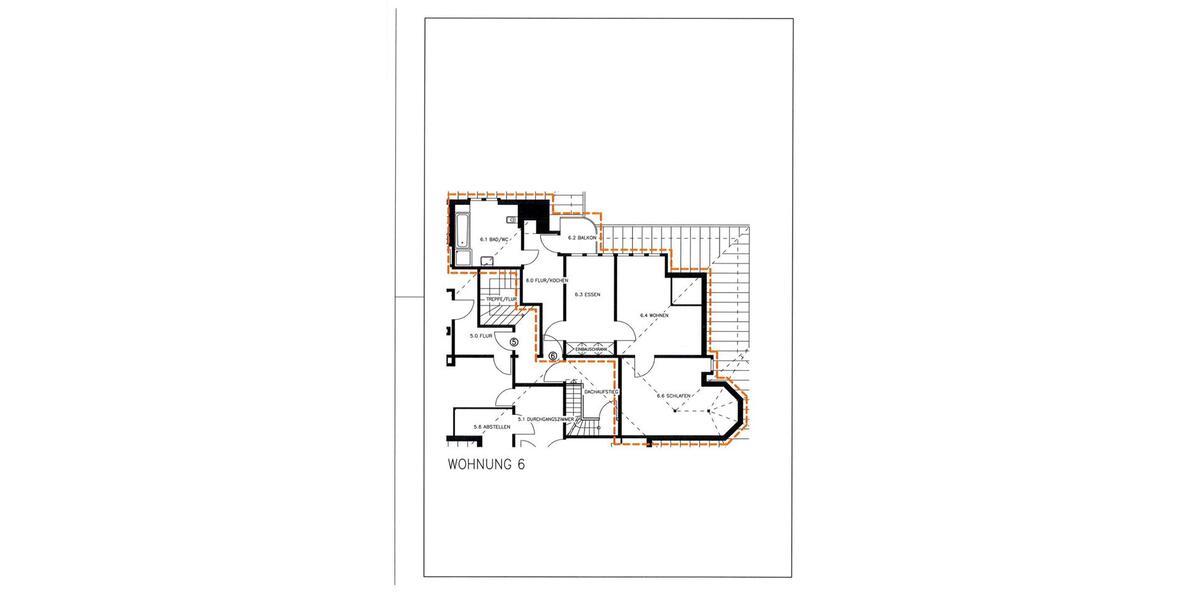 Dachgeschoßwohnung Gornsdorf - 3 Zimmer, 69 m&sup2;, 410&euro; | Angebot:20774563