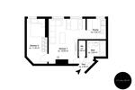 Dachgeschoßwohnung Chemnitz Altendorf - 2 Zimmer, 41 m&sup2;, 225&euro; | Angebot:26673504