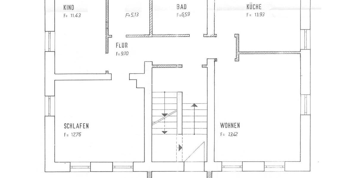 Erdgeschoßwohnung Drebach - 3 Zimmer, 94 m&sup2;, 499&euro; | Angebot:26483319