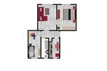 Erdgeschoßwohnung Wildenfels - 3 Zimmer, 56 m&sup2;, 270&euro; | Angebot:25055997