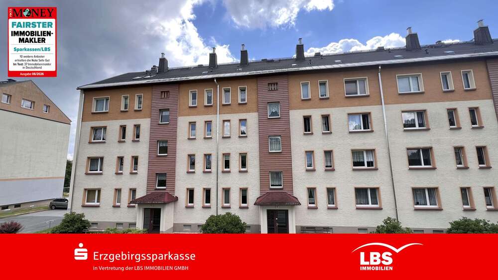 Etagenwohnung Elterlein - 3 Zimmer, 65 m&sup2;, 46.500&euro; | Angebot:25197308