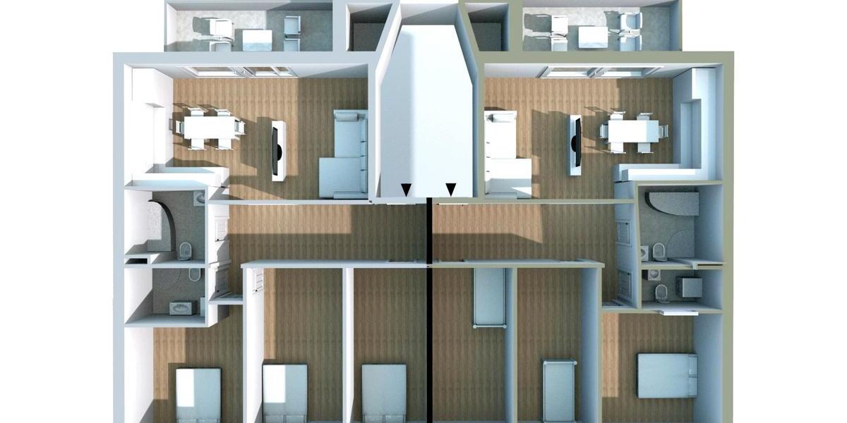 Am Zeisigwald: Erstbezug, 4 Zi. Energie A, FBH, 2 Bäder, Balkon 4 zimmer