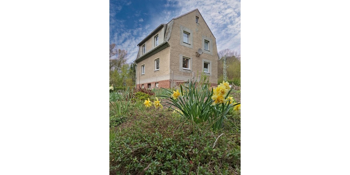 Einfamilienhaus mit großem Grundstück und Doppelgarage in ruhiger Lage! - Einfamilienhaus Hainichen | Angebot:26822282