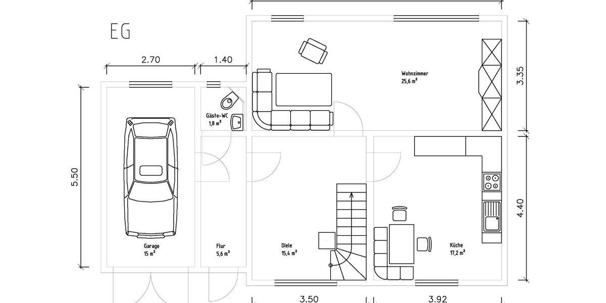 Einfamilienhaus Oederan - 4.5 Zimmer, 108 m&sup2;, 179.000&euro; | Angebot:24842853