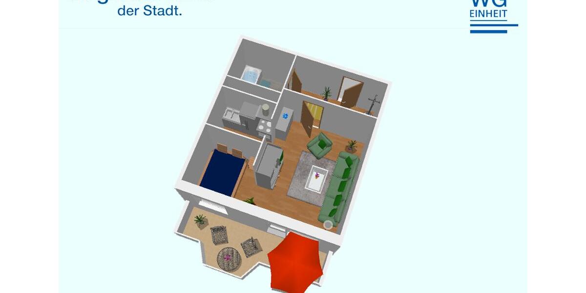 Etagenwohnung Chemnitz Klaffenbach - 1 Zimmer, 37 m&sup2;, 180&euro; | Angebot:25365221