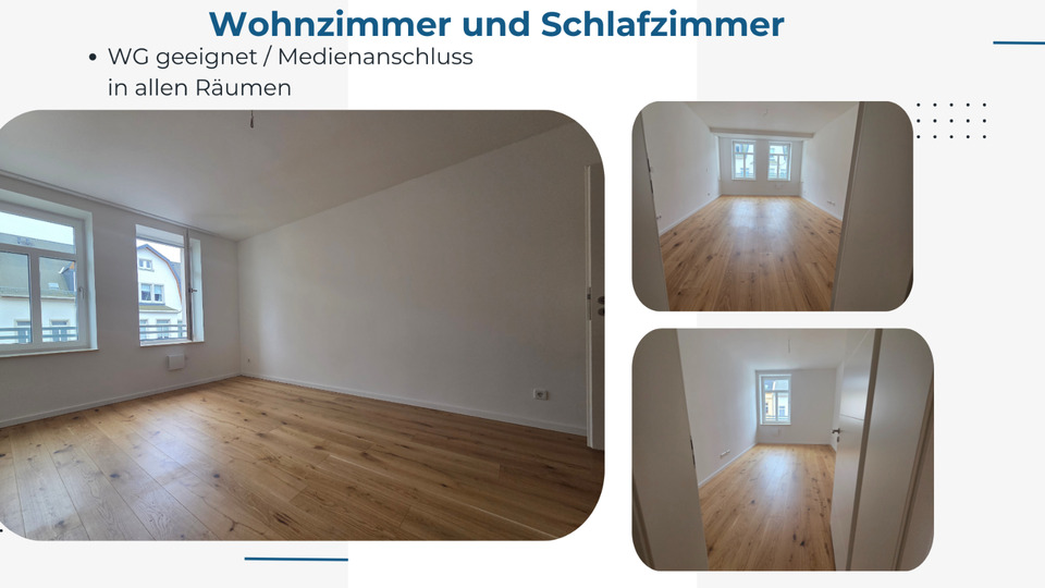 Etagenwohnung Chemnitz Hilbersdorf - 4 Zimmer, 93 m&sup2;, 750&euro; | Angebot:26031507
