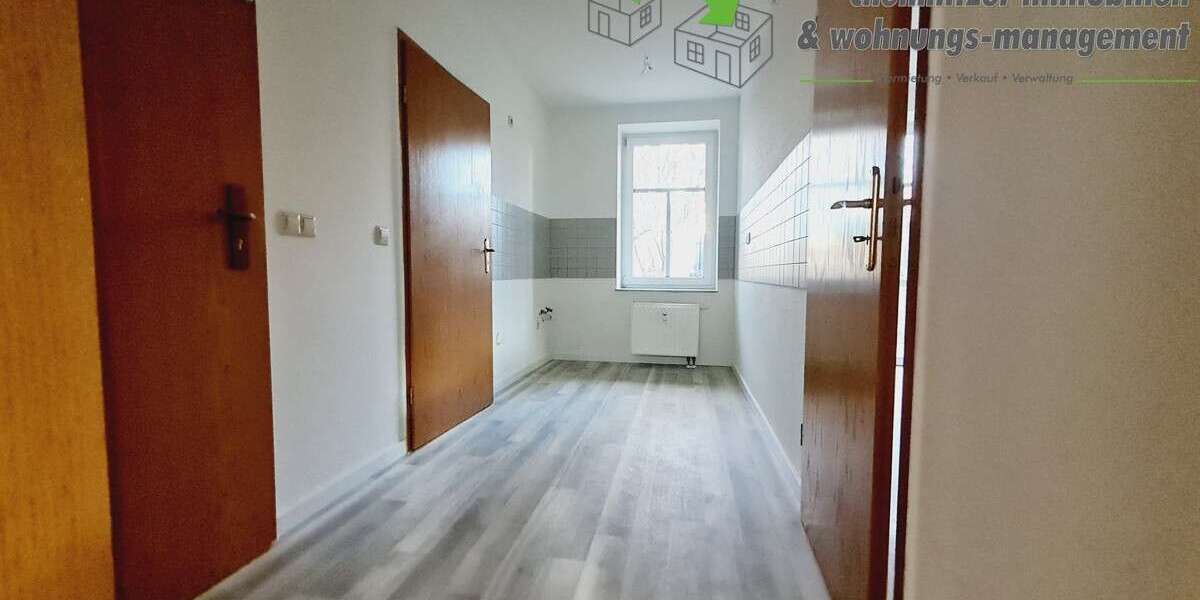 Etagenwohnung Chemnitz / Lutherviertel Lutherviertel - 2 Zimmer, 43 m&sup2;, 261&euro; | Angebot:25536087
