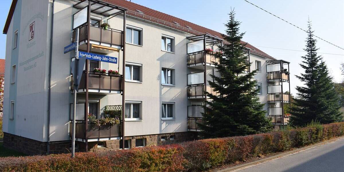 Etagenwohnung Hainichen - 3 Zimmer, 59 m&sup2;, 361&euro; | Angebot:26310473