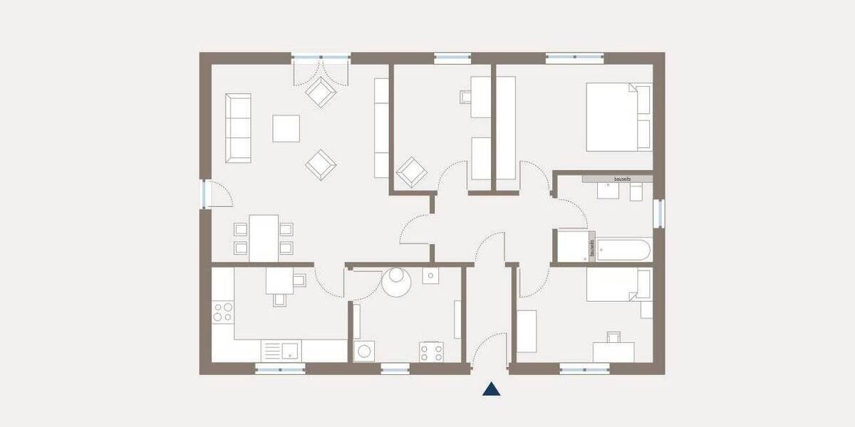 Bungalow Lugau/Erzgeb Lugau - 4 Zimmer, 107 m&sup2;, 244.739&euro; | Angebot:26043535