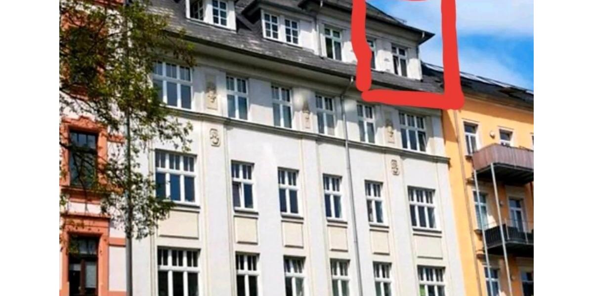 Dachgeschoßwohnung Chemnitz Altendorf - 2 Zimmer, 45 m&sup2;, 300&euro; | Angebot:26340765