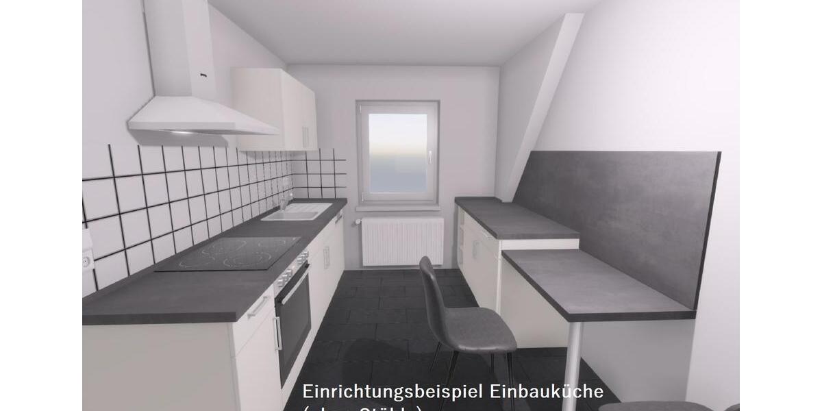 Dachgeschoßwohnung Chemnitz Rabenstein - 2 Zimmer, 50 m&sup2;, 327&euro; | Angebot:25414654