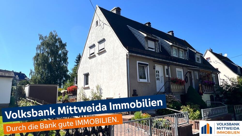Doppelhaushälfte für die kleine Familie mit gepflegten Grundstück - Reihenendhaus Geringswalde | Angebot:22921302