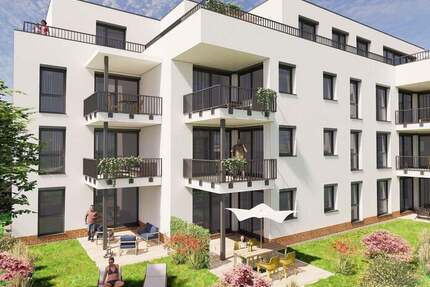 Erstbezug! Moderne 4-Zimmer Wohnung mit Garagenstellplatz - Wohnung Hartmannsdorf | Angebot:26557057