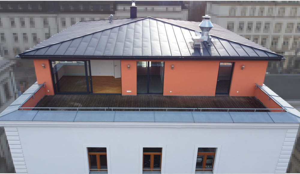 Penthousewohnung mit großer Dachterrasse am Opernplatz 4 zimmer