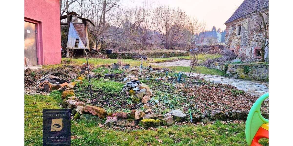 Einzigartige historische Mühle mit viel Land - Einfamilienhaus Limbach-Oberfrohna Oberfrohna | Angebot:27022796