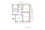 Etagenwohnung Chemnitz Adelsberg - 2 Zimmer, 51 m&sup2;, 334&euro; | Angebot:26453304