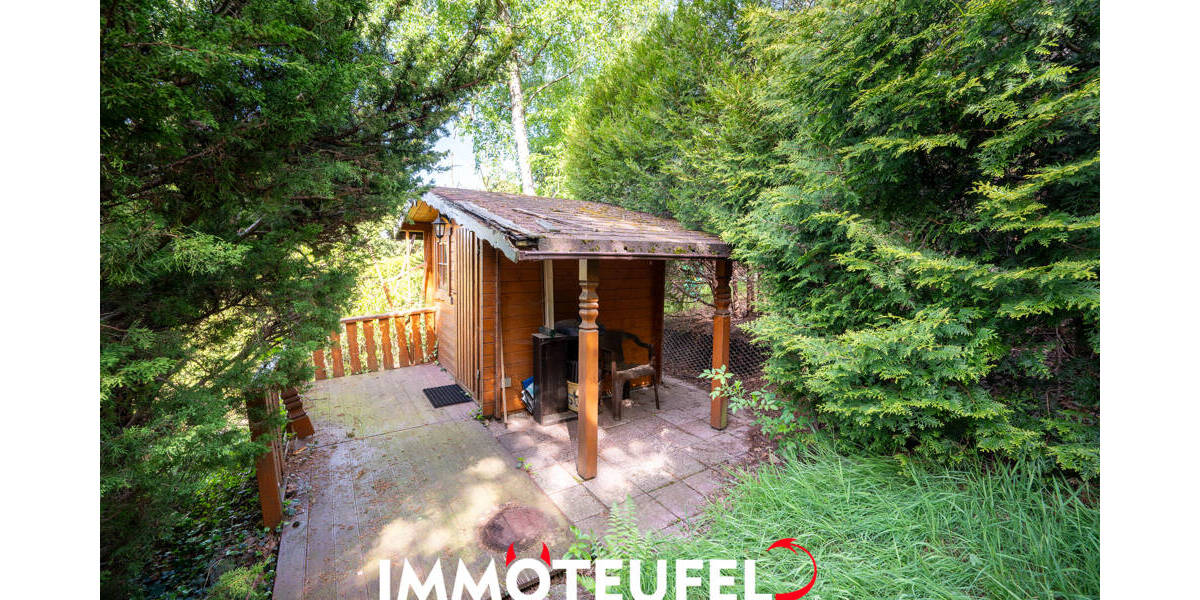 Natur genießen am Stadtrand von Chemnitz - Freizeitgrundstück mit Bungalow, Gartenhaus und Ausblick zimmer