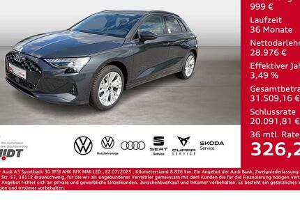 Audi A3 8.826 km 28.975 &euro; Bernsdorf 09337
