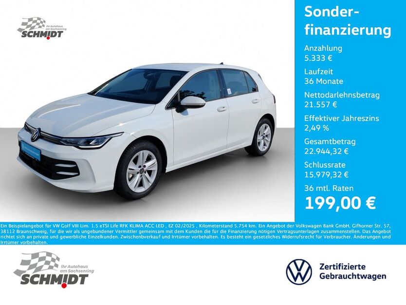 VW Golf 5.754 km 26.890 € Bernsdorf 09337