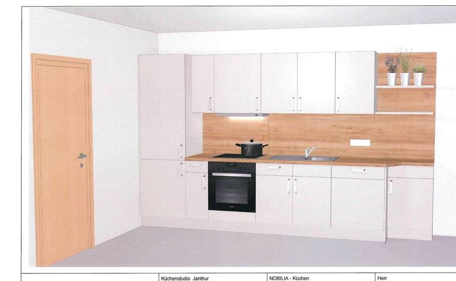 Stadtleben mit Weitblick: Moderne Dachgeschosswohnung mit Balkon und Einbauküche! 2 zimmer