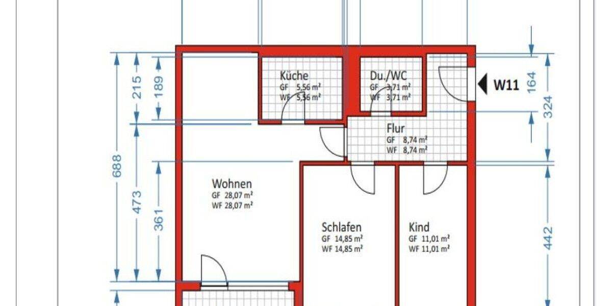 Mehrfamilienhaus, Wohnhaus Chemnitz Reichenhain - 3 Zimmer, 78 m&sup2;, 150.000&euro; | Angebot:26760048