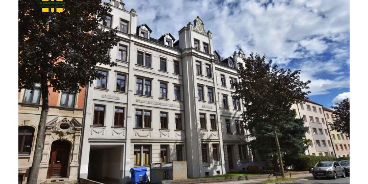 Etagenwohnung Chemnitz Kaßberg - 2 Zimmer, 66 m&sup2;, 350&euro; | Angebot:26822317