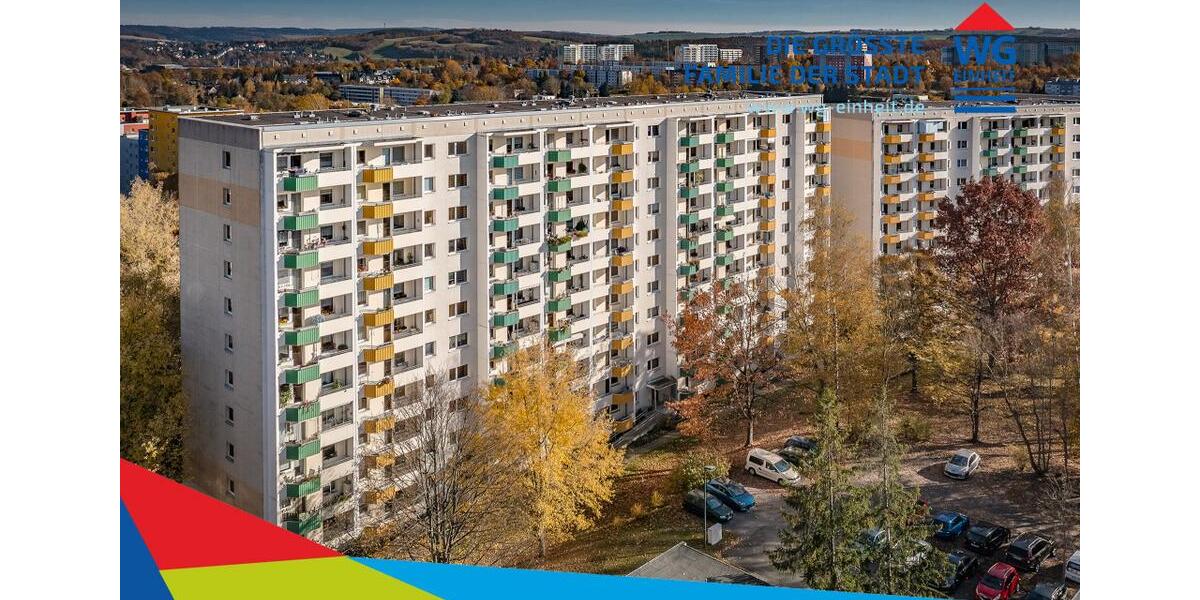 Etagenwohnung Chemnitz Markersdorf - 1 Zimmer, 36 m&sup2;, 180&euro; | Angebot:25124966