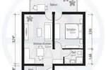 Etagenwohnung Gersdorf - 2 Zimmer, 39 m&sup2;, 230&euro; | Angebot:26796498
