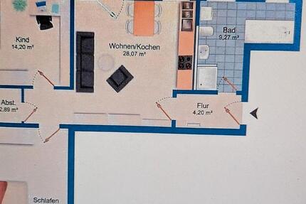 Wohnung Chemnitz Altendorf - 3 Zimmer, 80 m&sup2;, 530&euro; | Angebot:26287905