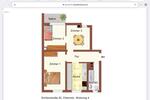 Hochparterre Chemnitz Altendorf - 3 Zimmer, 59 m&sup2;, 437&euro; | Angebot:26462317