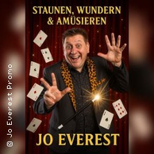 Staunen, wundern & amüsieren - Eine magische Show mit Jo Everest 07.03.2026 THEASEUM der Magie * Das 1. Zaubertheater im Erzgebirge