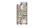 Etagenwohnung Chemnitz Kapellenberg - 4 Zimmer, 69 m&sup2;, 382&euro; | Angebot:26302377
