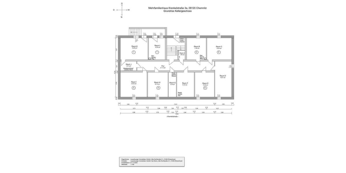 3 RW mit EBK, Dachkammer & Keller - Etagenwohnung Chemnitz Helbersdorf | Angebot:26129478