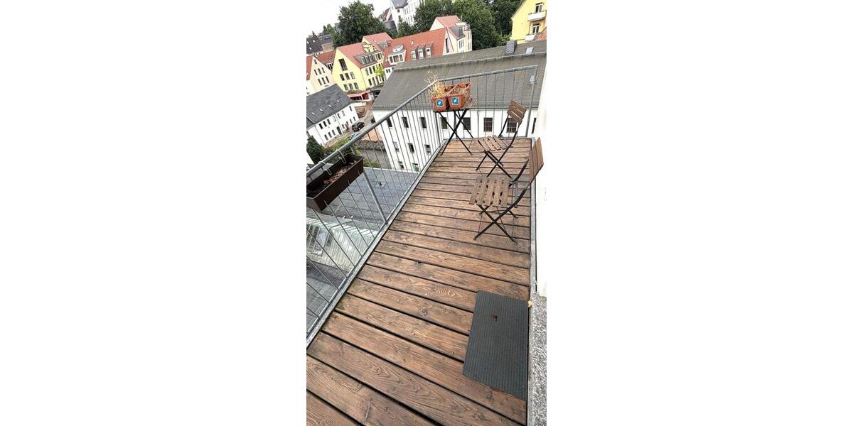 Moderne großzügige 1-Zimmer Wohnung im 3.OG mit großem Balkon - Etagenwohnung Mittweida Rößgen | Angebot:26963771