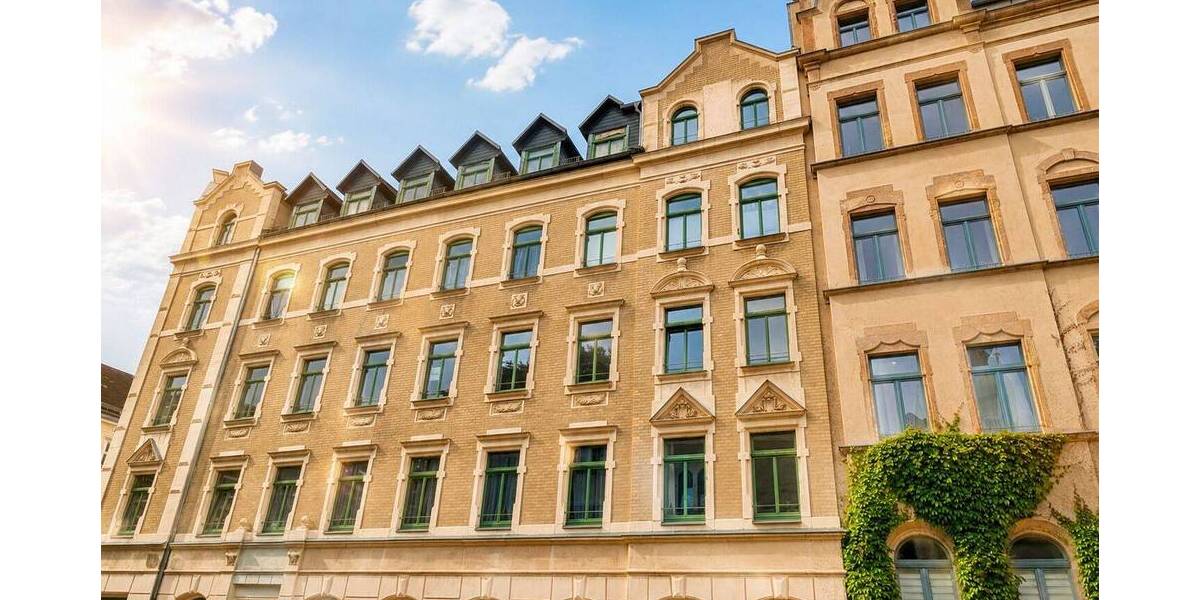 Etagenwohnung Chemnitz Sonnenberg - 2 Zimmer, 58 m&sup2;, 320&euro; | Angebot:26826449