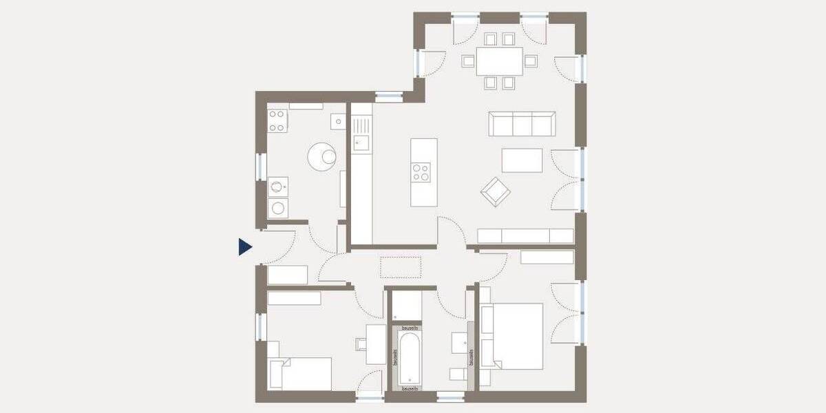 Bungalow Mittweida - 3 Zimmer, 88 m&sup2;, 225.629&euro; | Angebot:26291147
