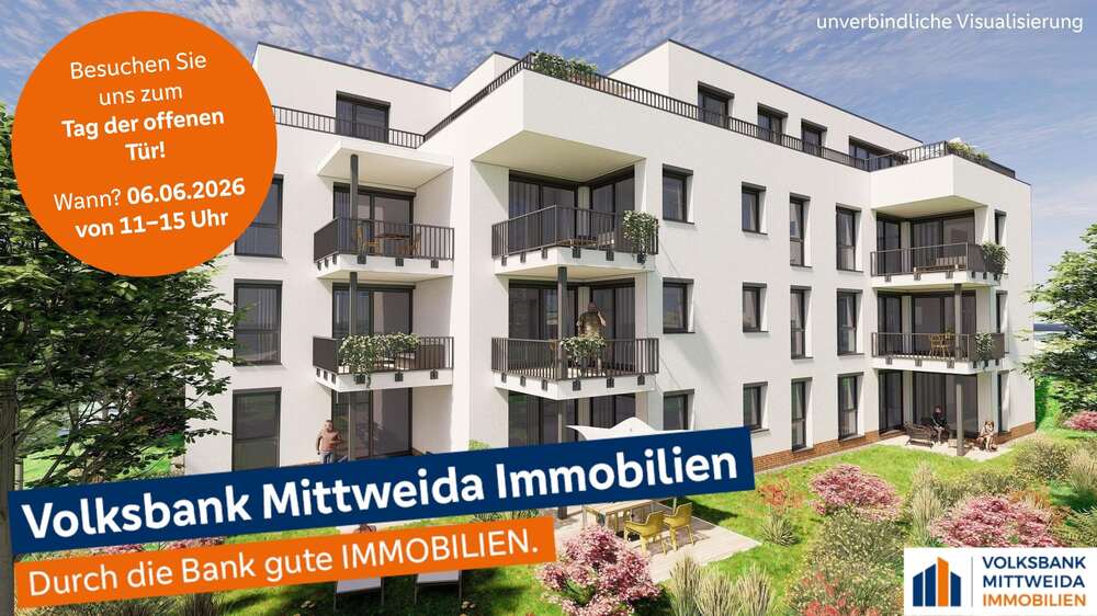 Erstbezug! Modernes 4-Zimmer-Penthouse mit großer Terrasse und Garagenstellplatz! - Einfamilienhaus Hartmannsdorf | Angebot:26557122