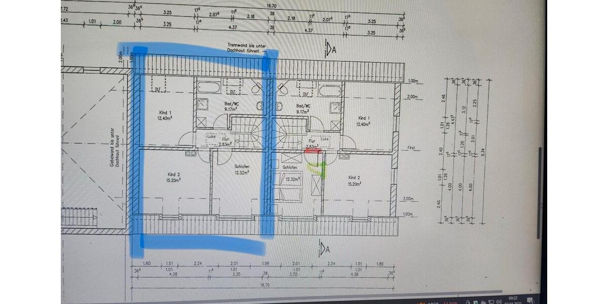 Doppelhaushälfte Großschirma - 4 Zimmer, 100 m&sup2;, 1.200&euro; | Angebot:26201498