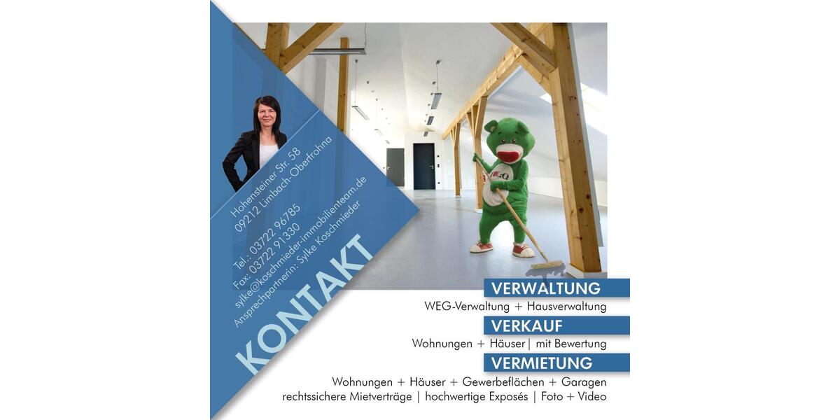 Erdgeschoßwohnung Chemnitz Ebersdorf - 4 Zimmer, 82 m&sup2;, 405&euro; | Angebot:26563594